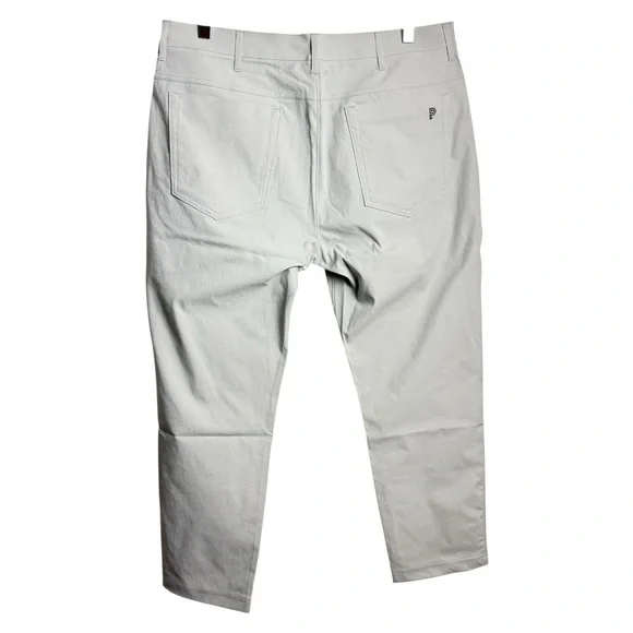 Public Rec Workday 2.0 Pants Men’s 34x28 Fog Gray Performance Straight Leg NEW